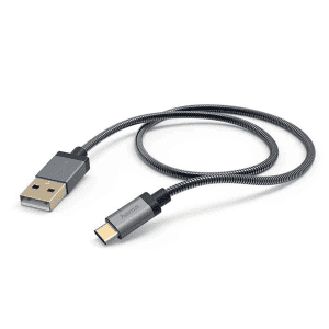 CABLE DE CONNEXION METAL USB-C 1.5M ANTHRACITE
