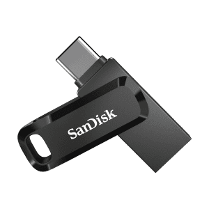 CLE USB SANDISK ULTRA DUAL DRIVE GO 3.1 32GB NOIR USB-C ET USB-A