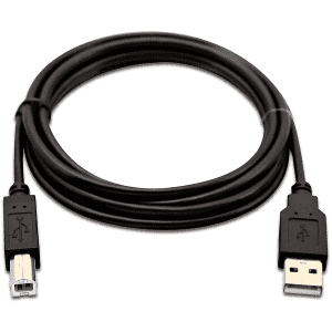 CABLE TRANSFERT DE DONNEES USB A MALE/USB B MALE 2.50m