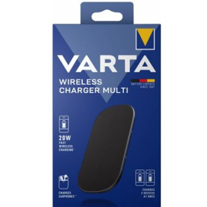 CHARGEUR A INDUCTION 2 APPAREILS VARTA