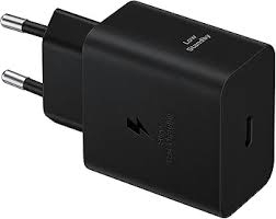 CHARGEUR DE TELEPHONE ULTRA RAPID SAMSUNG USB-C 45W NOIR SANS CABLE