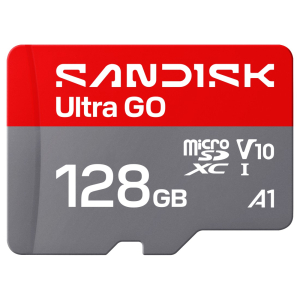 CARTE MEMOIRE MICRO SDXC UHS-I 128Gb SANDISK ULTRA GO