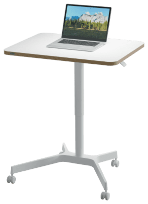 PETIT BUREAU ASSIS-DEBOUT BLANC LEITZ ERGO