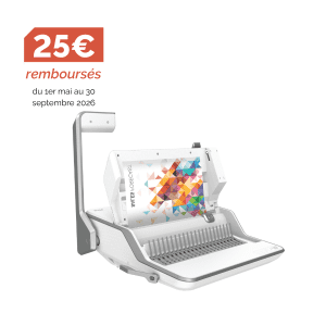 RELIEUSE SPIRALE FELLOWES LYRA 3 EN 1