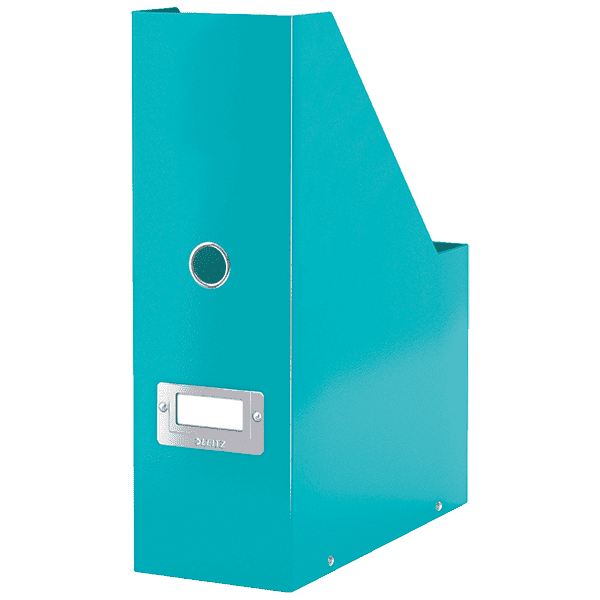PORTE-REVUE CARTON LEITZ 6047 BLEU GLACIER CLICK & STORE