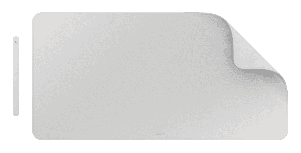 SOUS-MAINS ASPECT CUIR 80/40 GRIS CLAIR LEITZ 5382