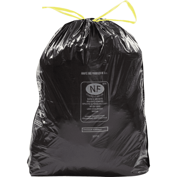 Sacs poubelle coulissants, Handy Bag (10 x 50 L)