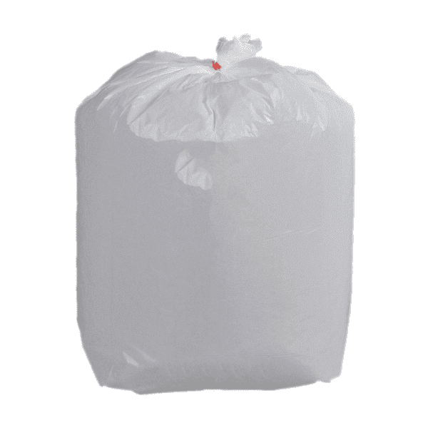Sacs poubelle plastique - 30 L - Blanc - Rouleau de 20 (Rouleau de 20 sacs)  - La Poste