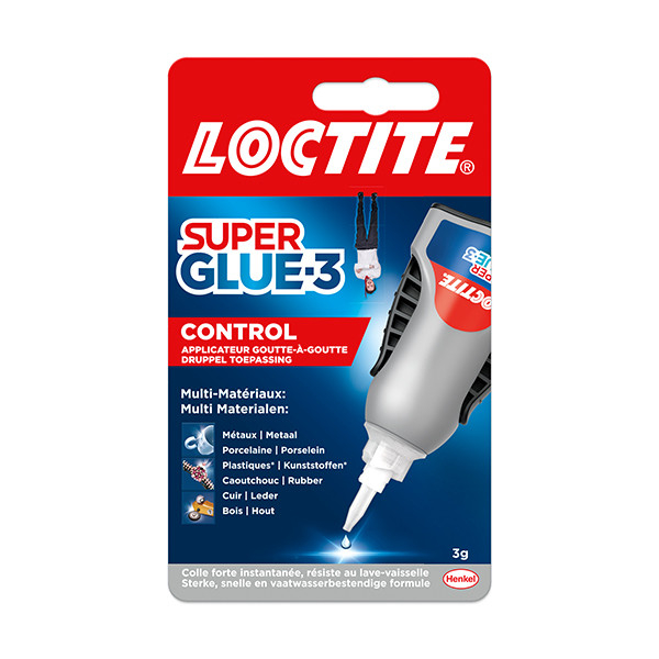 CADEAU-COLLE SUPER GLUE CONTROL 3Gr LOCTITE