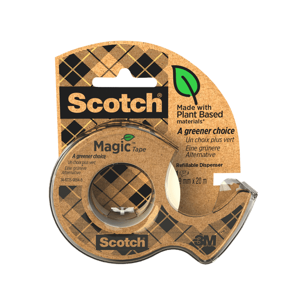 DEROULEUR MAIN SCOTCH MAGIC + 1 ROULEAU 19mm/7,5m