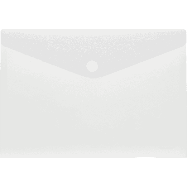 Pochette enveloppe FolderSys en plastique - fermeture velcro