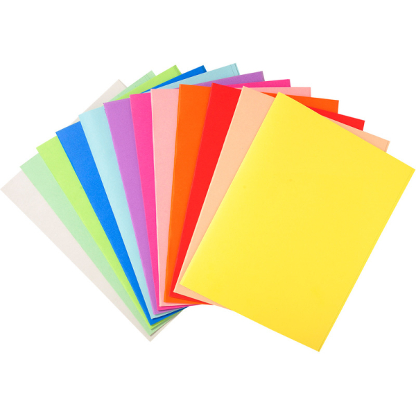  Pochette CD/DVD - bleu, rouge, vert, orange, violet (pack de 100)