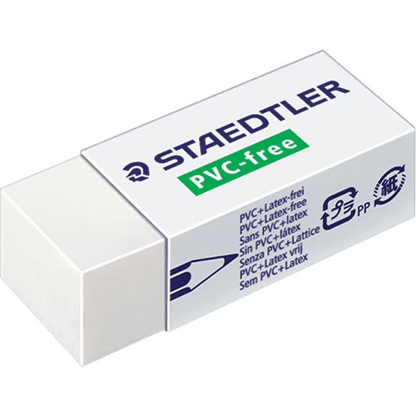 Gomme blanche sans PVC - Staedtler