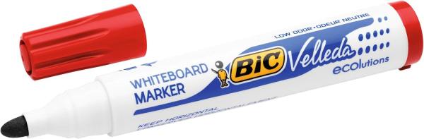 MARQUEUR TABLEAU 1.5MM BIC 1701 ROUGE ECOLUTIONS