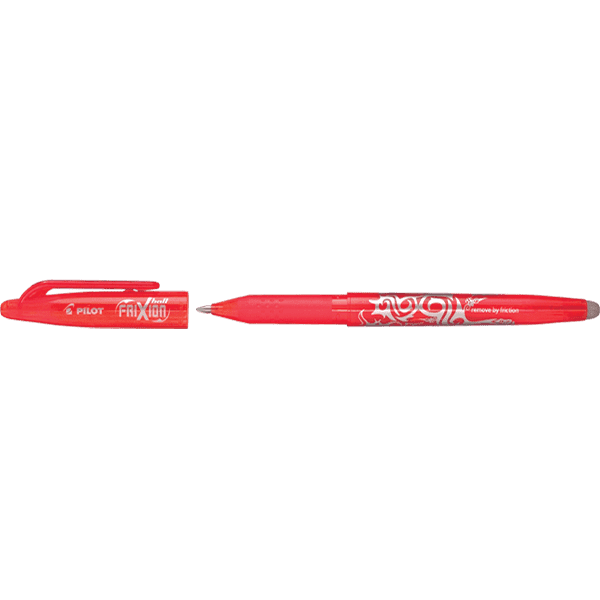 Frixion Point Clicker Pilot rouge stylo effaçable