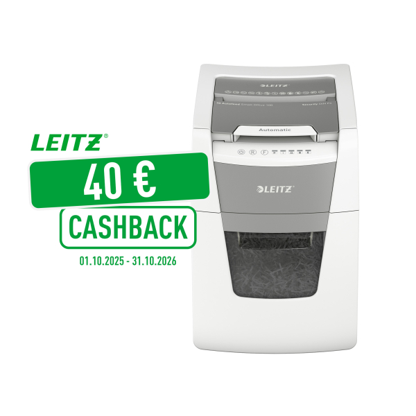 DESTRUCTEUR LEITZ IQ AUTOFEED SMALL OFFICE 100 CC 4x28mm