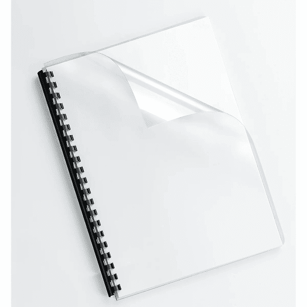 Couvertures transparentes adhésives repositionnables pour livres et cahiers  - paquet de 10
