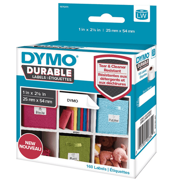 DYMO Etiquettes d'adresse LabelWriter - 89 x 28 mm - blanc