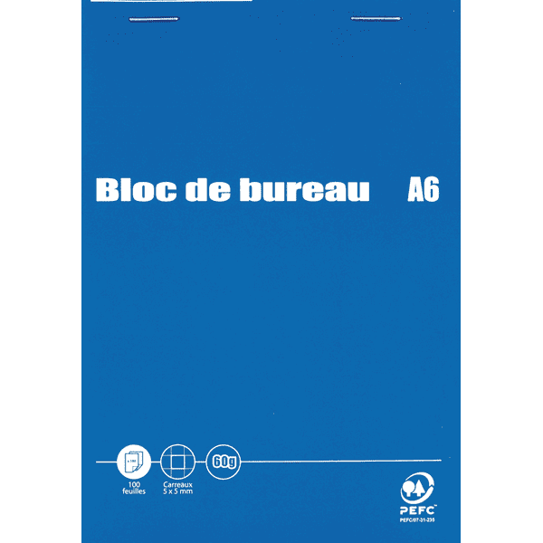 Bloc note format A6