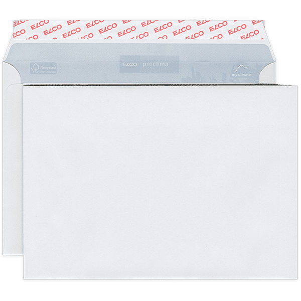 Enveloppes - Blanc (Mat Blanc)~162 x 229 mm C5, 120 g/qm Recycling