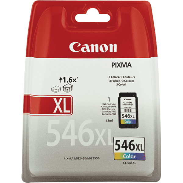 Cartouche d'encre CL-546XL Couleur compatible Canon