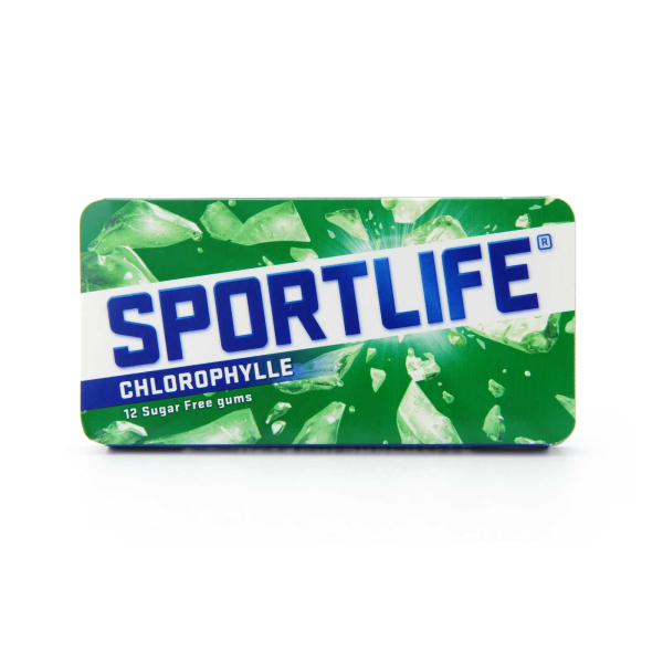 CADEAU-CHEWING-GUM SPORTLIFE CHLOROPHYLLE - paquet de 12