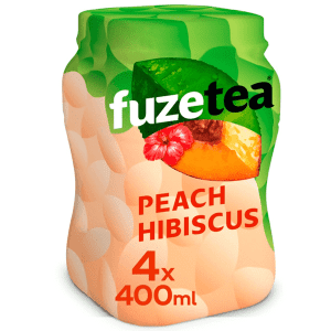 FUZE TEA BLACK TEA PEACH HIBISCUS BOUTEILLE 40cl - paquet de 24