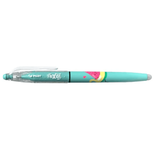 CADEAU- FRIXION BALL POOL PARTY NOIR CORPS VERT PASTEL